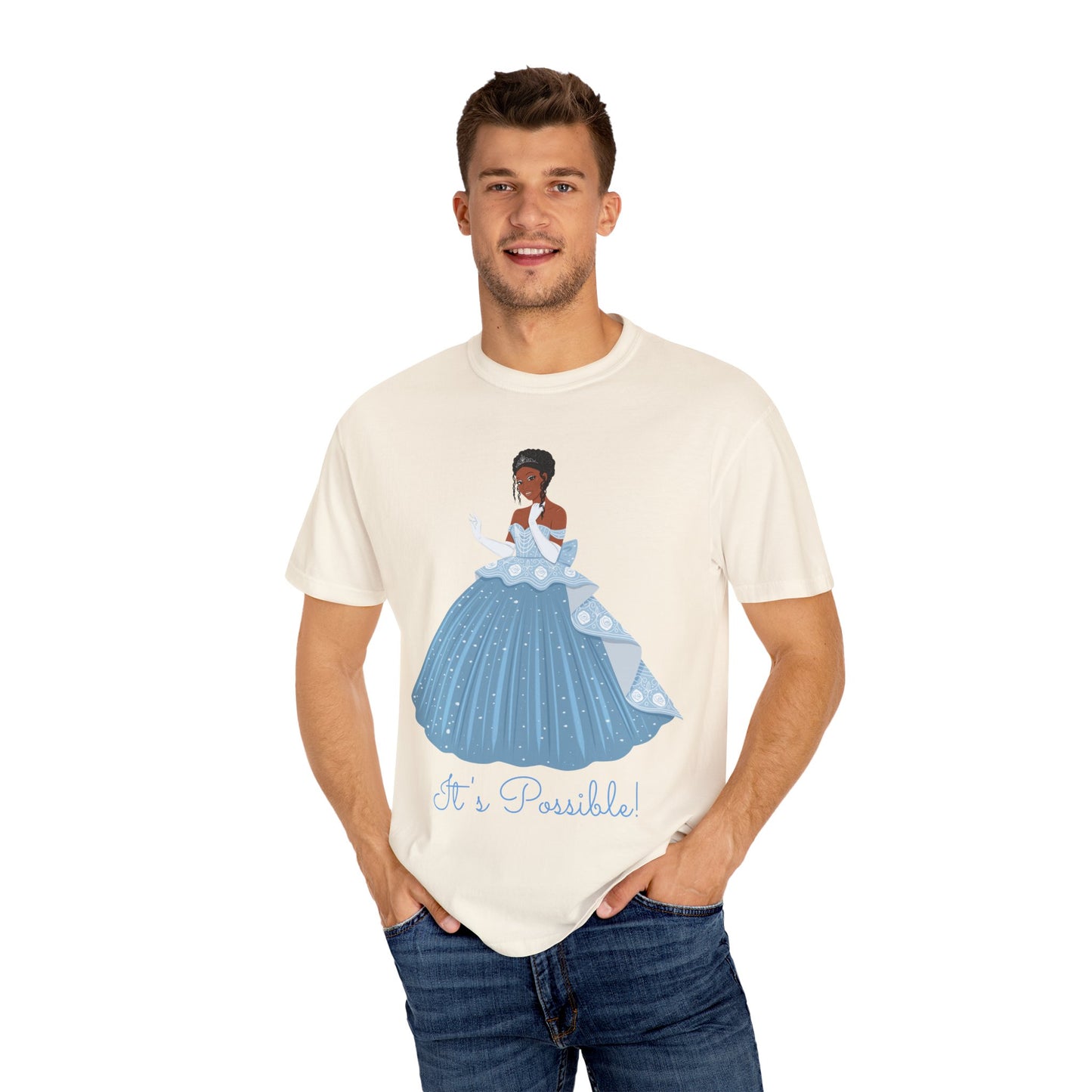 Brandy Cinderella Unisex Garment-Dyed T-shirt